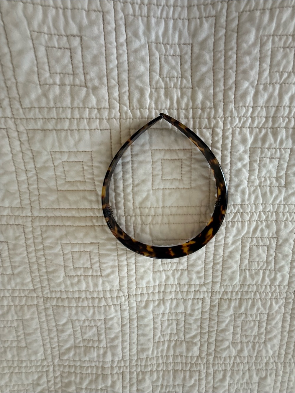 J. Crew Tortoiseshell Brown and Black Headband